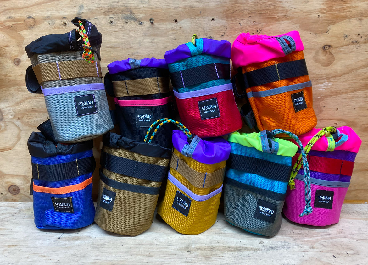 Taso limited edition Snackbomb! Random colours, stem bag, made in Japan