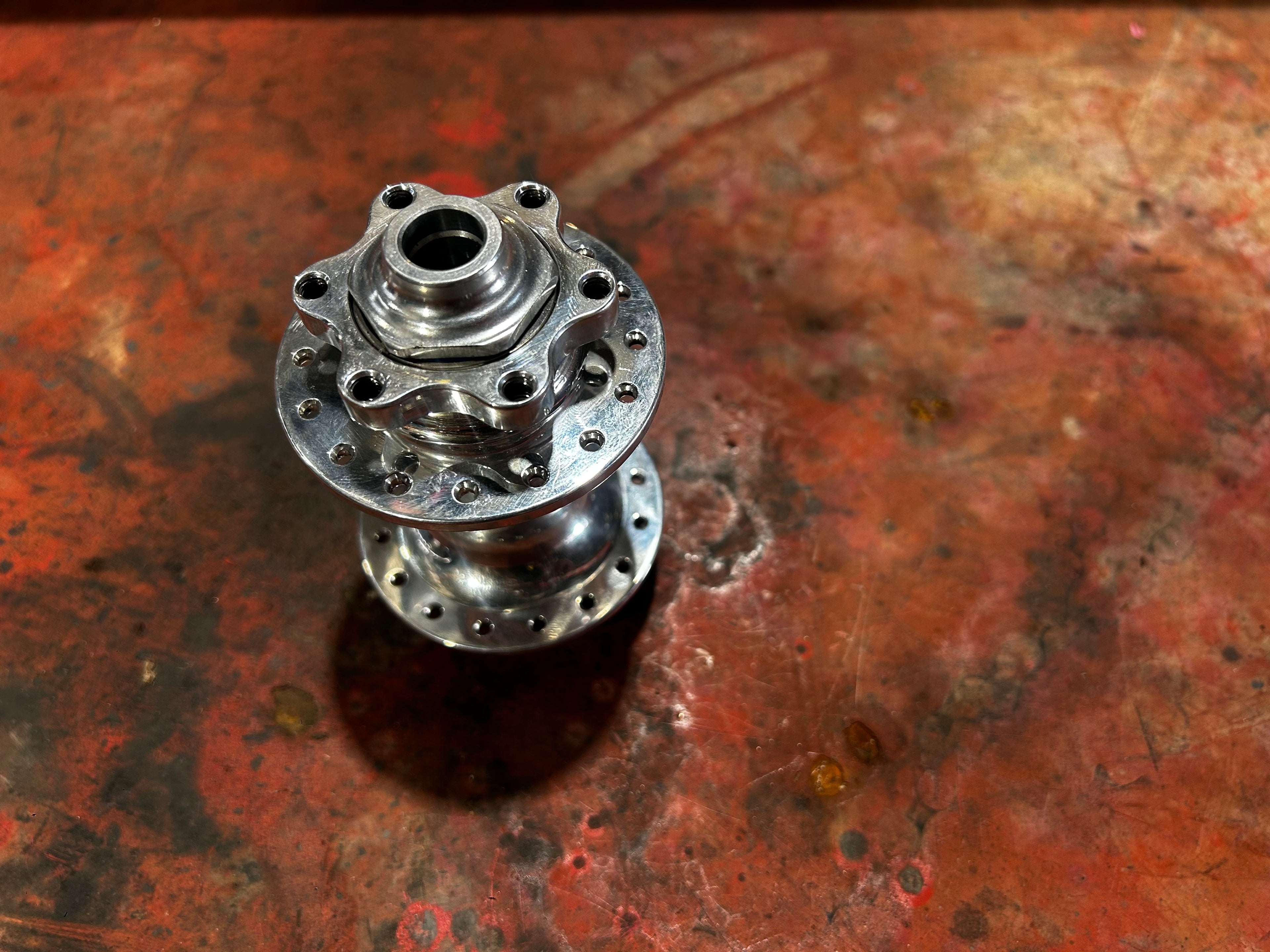 Paul Components front Disk hub