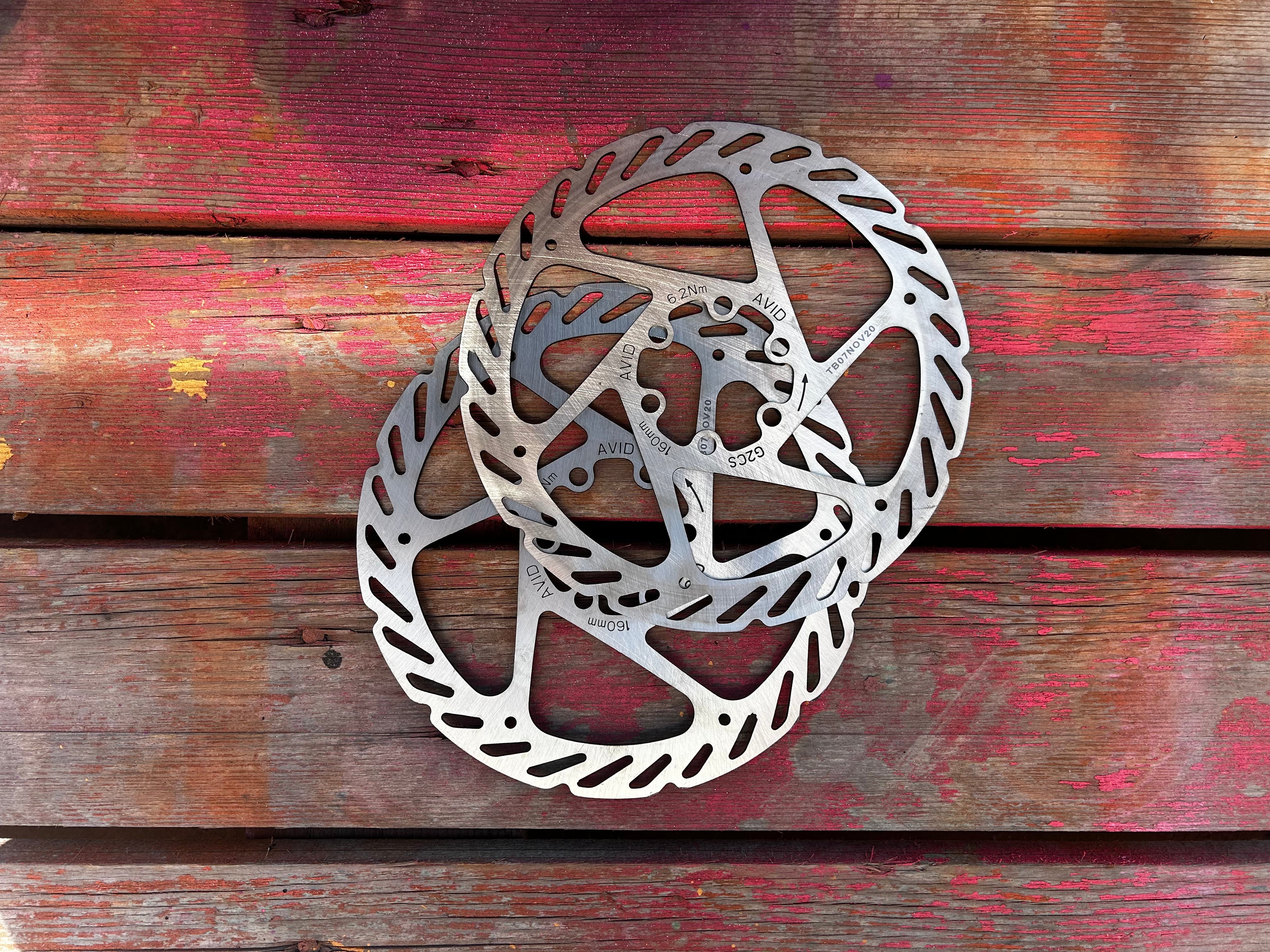 Avid disc rotors 160mm